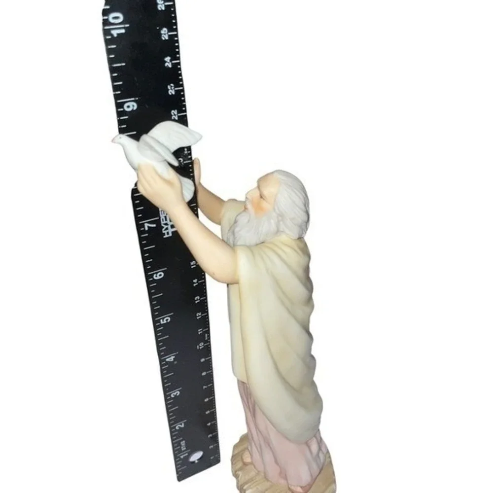 HOMCO Noah Figurine 1996 Home Interiors Religious‎ 8" Christian Decor - Picture 5 of 7